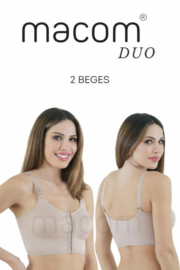 Conjunto de sutiãs 2 Beges 1007DUOXGG2B1